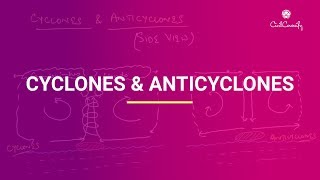 Cyclones amp Anticyclones  Characteristics Difference amp Location [upl. by Nylynnej]