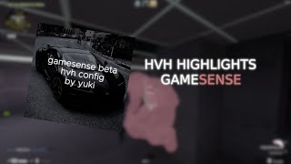 hvh highlights ft gamesense  BETA CFG UPDATE  1440p 240fps [upl. by Alyehc]