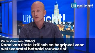 Uitgelicht 30 oktober 2024  Pieter Cnossen over advies van Raad van State over betaald rouwverlof [upl. by Nnylyrehc973]