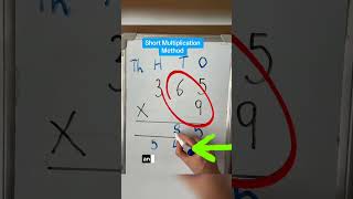 How to Use Short Multiplication mathsrevision [upl. by Toy]