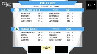 Riddings CC 1st XI v Darley Dale CC 1st XI [upl. by Llenna163]