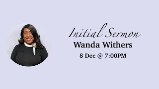 Neabsco Baptist Church  Sister Wanda Withers Initial Sermon [upl. by Eniad997]