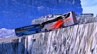 Most dangerous road in the world eps43  Euro Truck Simulator 2 ets2 extreme [upl. by Dann240]