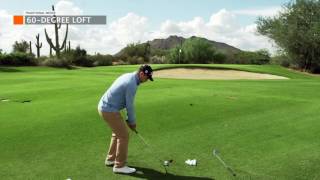 xE1 Wedge vs Traditional Wedge 30Yard Flop Shot [upl. by Annaitsirhc]