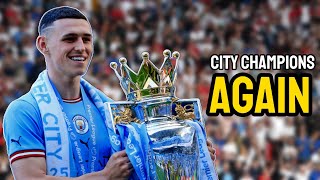 4 TIMES IN A ROW  Manchester City Premier League 2324 Champions [upl. by Yellac]