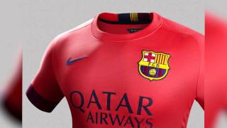 Le maillot extérieur du FC Barcelone 20142015 [upl. by Ekim]