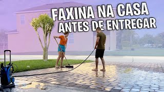 Últimos momentos na nossa antiga casa 😱 Lavamos até as calçadas [upl. by Mixam]