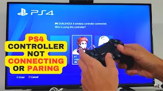 How to fix PS4 Controller Not Connecting issue  Controller not detected by PS4  Easy Fix in 2 mins [upl. by Wilscam]