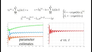 Adaptive Control for HigherOrder Nonlinear Systems [upl. by Finny]