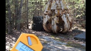 chernobyl 2012 the highly radioactive graphite crane claw [upl. by Arimihc246]