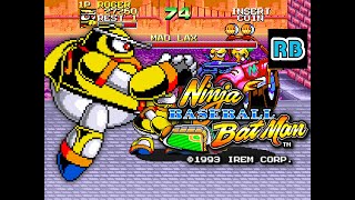 1993 60fps Ninja Baseball Bat Man World Roger Speedrun 19m51s Nomiss ALL [upl. by Willdon]