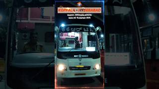 Koppal Hyderabad KSRTC Amoghavarsha Sleeper Bus [upl. by Hairym]