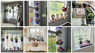 Beautiful Home Window Decorations Ideas 2024 Indoor Window Shelf  Window Plant Shelves Decor Ideas [upl. by Juta145]