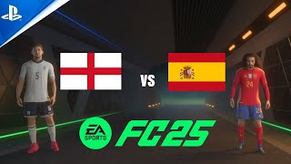 FC 25  England vs Spain [upl. by Ateerys]