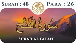 48 Surah Al Fath  Para 26  Visual Quran with Urdu Translation [upl. by Blane584]