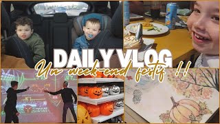 Vlog du 4 au 6 octobre  Un weekend festif [upl. by Sil825]