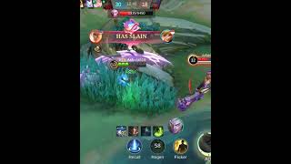 Khaleed vs Phoveus mobilelegends mlbb shorts [upl. by Nawram]