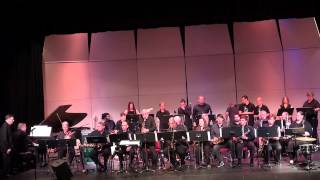 Squiby McGhee by Jim Martin AACC Big Band Spring 2015 [upl. by Ecart139]