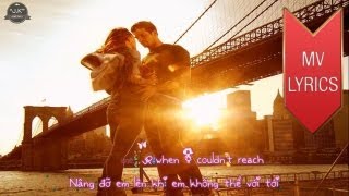 Because You Loved Me  Celine Dion  Lyrics Kara  Vietsub HD [upl. by Air]