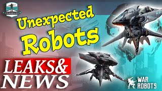 Leaks And News  Unexpected Robot Designs  War Robots [upl. by Wendeline]