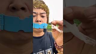 Face Lock 🍓mini wood toywoodworking art skill  hand craft ytshorts [upl. by Barra]