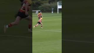 Perfectly executed chip and chase from Bishop’s Stortford’s flyhalf in National League 1 👏 [upl. by Krongold877]