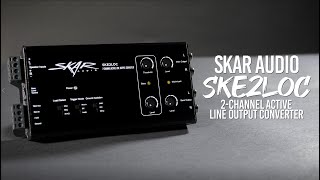 Skar Audio SKE2LOC 2Channel Active Line Output Converter… [upl. by Jadd]