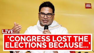 Prashant Kishor Interview Prashant Kishors Biggest Analysis Of 2024 Elections  India Today LIVE [upl. by Lonier443]