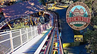 June 2024 Sierra Sidewinder Spinning Roller Coaster On Ride 4K POV Knotts Berry Farm [upl. by Damara663]