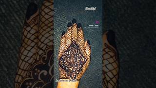 Handgluf henn beautiful henna design 🔥❤️💗 henna henaa hennadesign mehndi hennaa delicate stra [upl. by Dlanor]