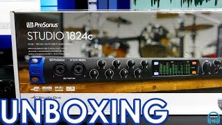 PreSonus Studio 1824c  UNBOXING [upl. by Enelia418]