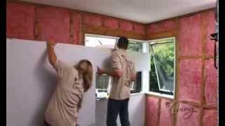 How to install GIB plasterboard [upl. by Sternlight59]