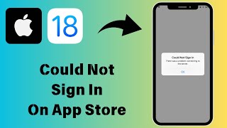 How to Fix Could Not Sign In  There Was A Problem Connecting To The Server Program On iPhone [upl. by Morly150]