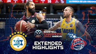 Hebraica Macabi v Franca  Extended Highlights  BCLAmericas 202324 [upl. by Cigam144]