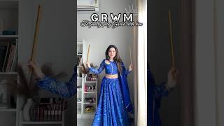 Garba ready🫶🏻 grwm nehabhandari makeuptutorial makeupvideo lehnga navratrispecial navratri [upl. by Macpherson321]