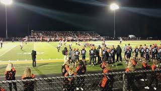 Brayden Schreck runs for an Ironton first down in the 2024 Region 19 Finals [upl. by Johannes]