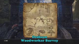 ESO Deshaan Woodworker Survey Location The Elder Scrolls Online [upl. by Afesoj594]