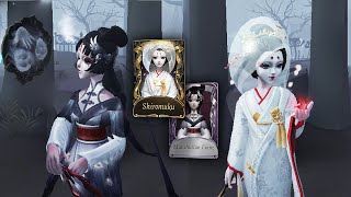 Identity V  WILL ONE THESE COSTUMES RETURN IN THANKSGIVING  PC Geisha Rank [upl. by Dygert]