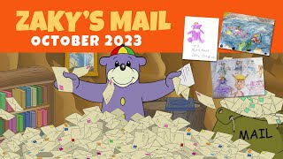 Zakys Fan Mail  October 2023 [upl. by Akerdna]