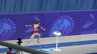 Chu Yiming 2024 Asian Junior Championships Vault Qualifications 2 [upl. by Baird]