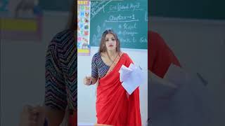 School me Exam 😁📚👩🏻‍🏫 part2 shorts school love youtubeshorts arvejsaiyed funny comedy [upl. by Dorrahs]