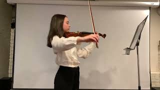 NYO violin audition 2025  Ellen Kolesnikova [upl. by Pollard]