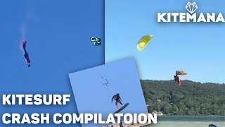 Kitemana Kitesurf Crash Compilation  Best kitesurfing CRASHES of 2022 7 [upl. by Burg]