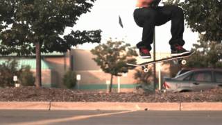 Skateology Frontside flip 1000 fps slow motion [upl. by Fairlie]