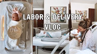 LABOR amp DELIVERY VLOG  OUR 4TH BABY [upl. by Noved]