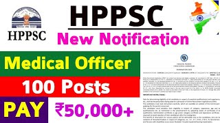 HPPSC Ayurvedic Medical Officer 2022  Himachal Govt Job Notification 2022 [upl. by Terry760]