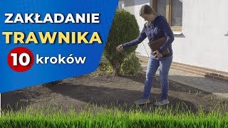 Zakładanie trawnika — 10 prostych kroków [upl. by Nyral]