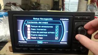 Audi RNSE 2014  Radares  Speedcams [upl. by Melville]