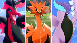 Pokémon Sword amp Shield  All Secret Dynamax Forms [upl. by Tillie707]