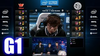 Team WE vs TSM  Game 1 Grand Finals IEM Katowice 2015 LoL  Team Solomid TSM vs Team WE G1 [upl. by Henrietta479]